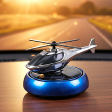 Solar Helicopter Car Dashboard Air Freshener Rotating Perfume Decor - justgrabit.in | Just Grab It