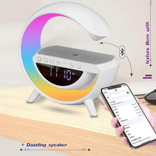 G Lamp Speaker - 3 - in - 1 Bluetooth Speaker with Fast Wireless Charging (1 Pc) - justgrabit.in | Just Grab It