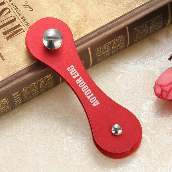 Metal Key Holder Multifunctional Portable Key Accessory (1 Pc / Mix Color) - justgrabit.in | Just Grab It