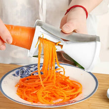 Portable Stainless Steel Handheld Spiralizer & Vegetable Slicer - justgrabit.in | Just Grab It