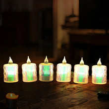 24 Pc Flameless and Smokeless Decorative Melting Candles LED Tea Light Candle Flickering Electronic Candle, Diwali - justgrabit.in | Just Grab It