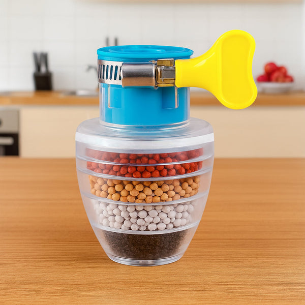 Water Faucet Clean Purifier Filter Cartridge Water Tap Six Layer - justgrabit.in | Just Grab It