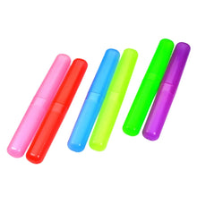 Plastic Toothbrush Covers - 6pc Anti - Bacterial Travel Protectors for Oral Care - Justgrabit Inc.