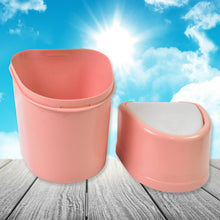 Mini Trash Can, Dustbin Plastic Garbage Can with Lid (1 Pc) - justgrabit.in | Just Grab It
