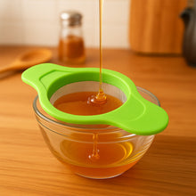 Supermom Stainless Steel Mesh Strainer with Dual Handle Plastic Frame (1 Pc) - justgrabit.in | Just Grab It