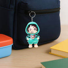 Cartoon Character Design Cute Action Figure Keychain (Mix Design & 1 Pc) - justgrabit.in | Just Grab It