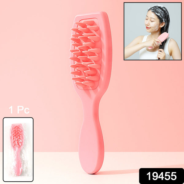 🎁 🎁 Multipurpose Silicone Scalp Massager Shampoo Brush (1 Pc) - justgrabit.in | Just Grab It