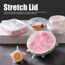 Silicone Food Cover Stretch Lids (6 Pcs Set / 62 Gm) - justgrabit.in | Just Grab It