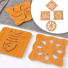 Wooden Table Coasters Tea Coasters (1 Pc / Mix Design) - Justgrabit Inc.
