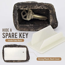 Realistic Fake Rock Key Hider – Weatherproof Outdoor Key Storage for Emergencies (1 Pc) - Justgrabit Inc.