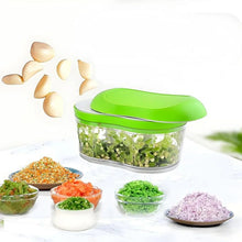 Manual Hand Push Garlic Cutter & Vegetable Chopper (1 pc) - Justgrabit Inc.