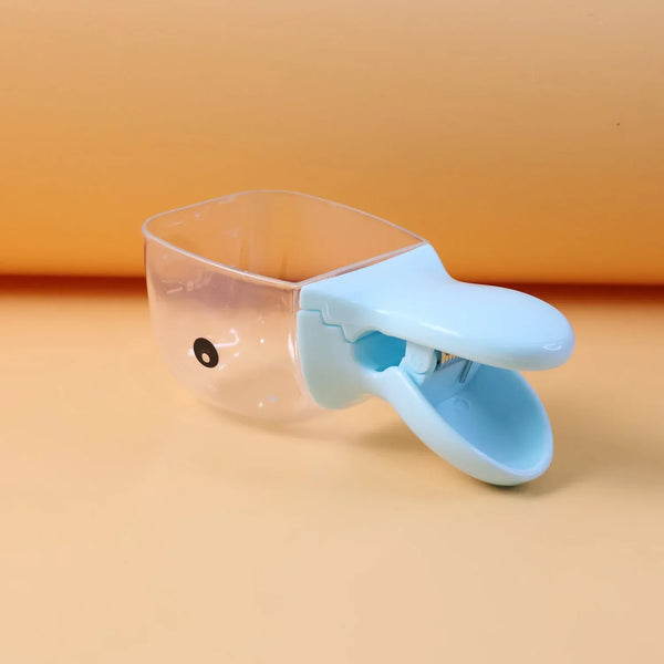 2 - in - 1 Pet Food Scoop with Bag Clip - justgrabit.in | Just Grab It