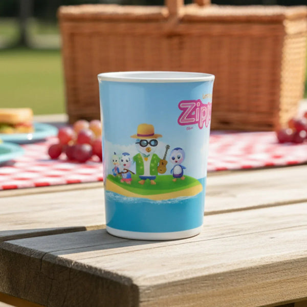 Cute Cartoon Melamine Drinking Glass (Approx 250ML / 1 Pc) - justgrabit.in | Just Grab It
