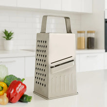 Supermom Premium 5 - in - 1 Stainless Steel Grater and Slicer - Justgrabit Inc.