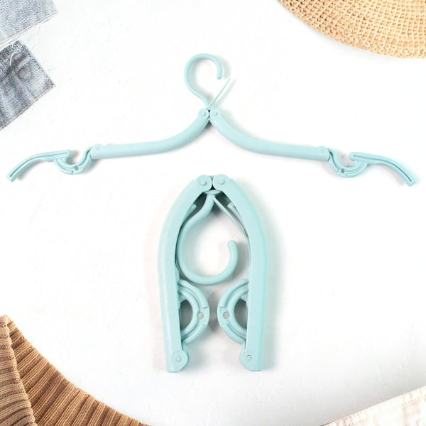 Travel Hangers, Portable Folding Clothes Hangers (1 Pc) - justgrabit.in | Just Grab It