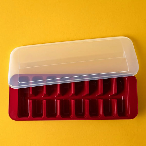 Supermom Frizzy Ice Tray with 2 - in - 1 Compartment for Ice Cubes and Storage Box (1 Pc) - Justgrabit Inc.