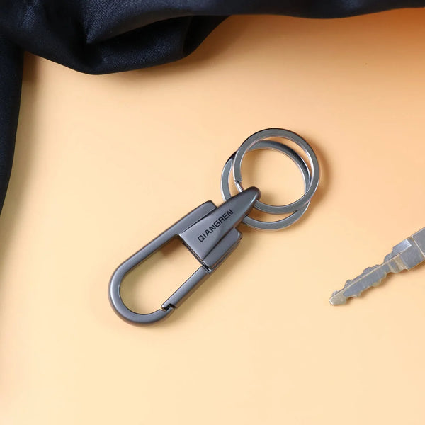 Dual - Ring Carabiner Key Holder - (1 Pc) - justgrabit.in | Just Grab It