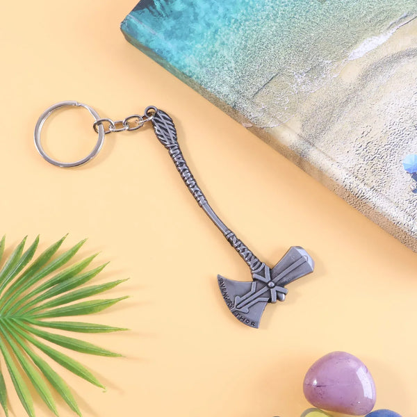 Premium Metal Axe Keychain (1 Pc) - justgrabit.in | Just Grab It
