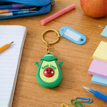 Cute Avocado Cartoon Character Decorative Keychain (1 Pc) - justgrabit.in | Just Grab It