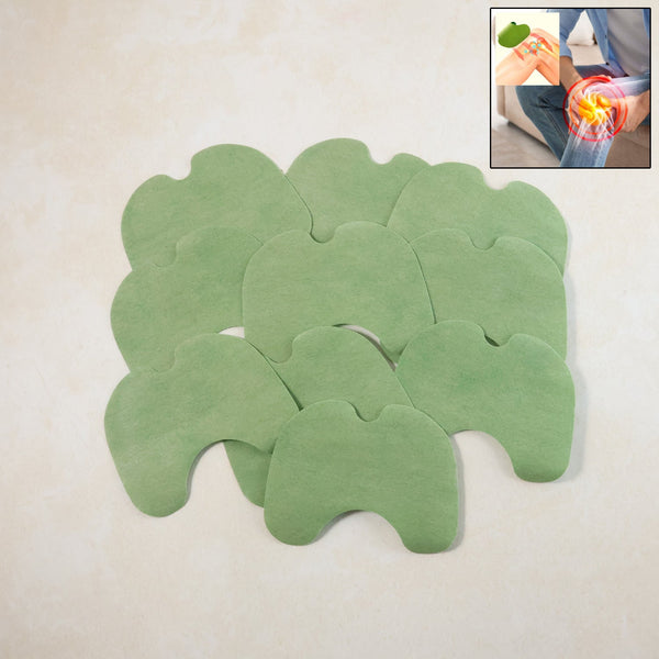 Knee Relief Patch Set – Herbal - Infused Adhesive Patches (10 Pc Set) - justgrabit.in | Just Grab It