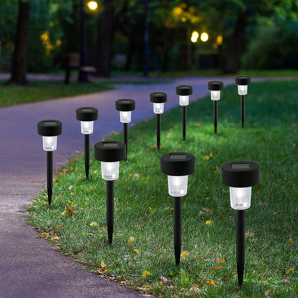 Solar Powered Garden Pathway Lights (10 Pc / Set) - justgrabit.in | Just Grab It