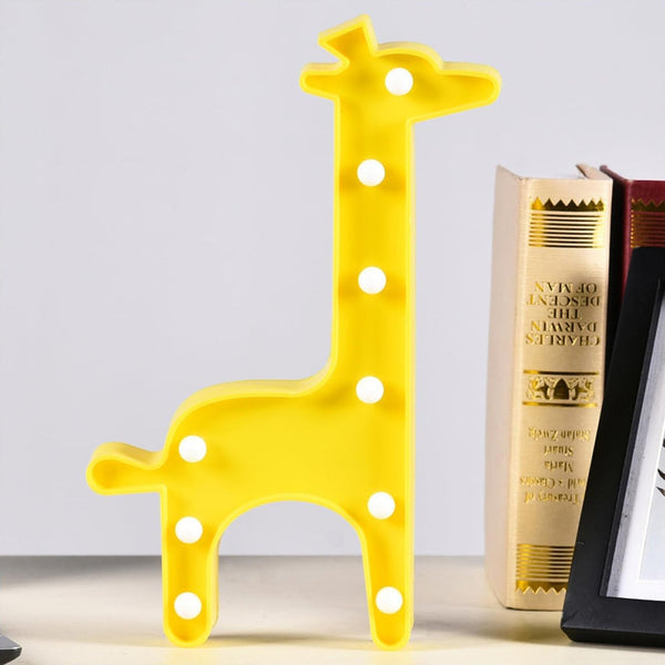 Giraffe Shape LED Decorative Night Light (1 Pc) - justgrabit.in | Just Grab It