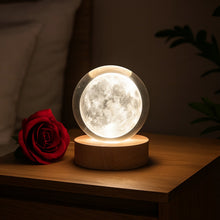 3D Crystal Ball lamps With Base (1 Pc / Mix Design) - justgrabit.in | Just Grab It