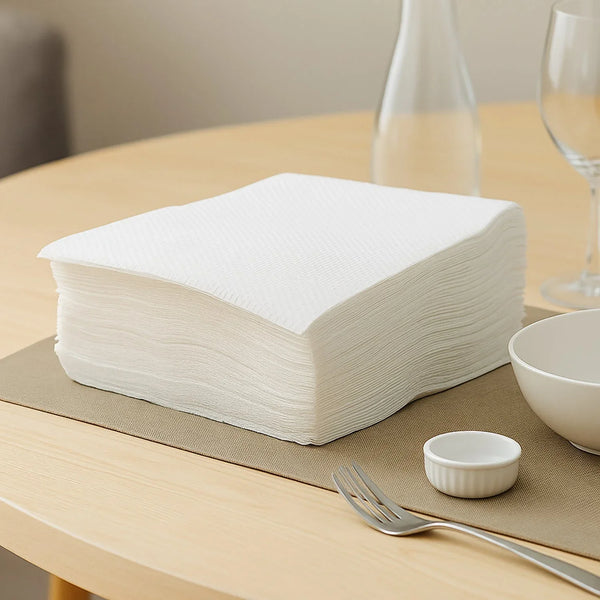 Freshee Premium Dinner Napkins — 50 Pc Pack (40 × 40 cm) - justgrabit.in | Just Grab It