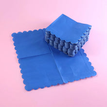 Royal Scalloped Disposable Paper Napkins (23 x 23 Cm / Approx 120 Pc) - justgrabit.in | Just Grab It