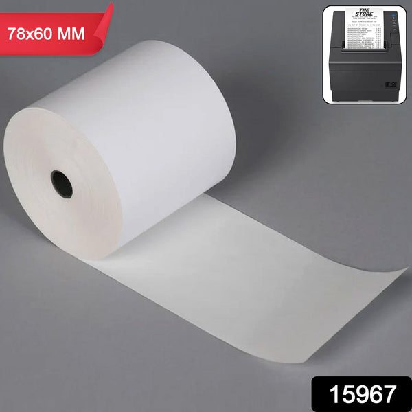 Thermal Label Roll for Barcode Printing (78 × 60 mm) - justgrabit.in | Just Grab It