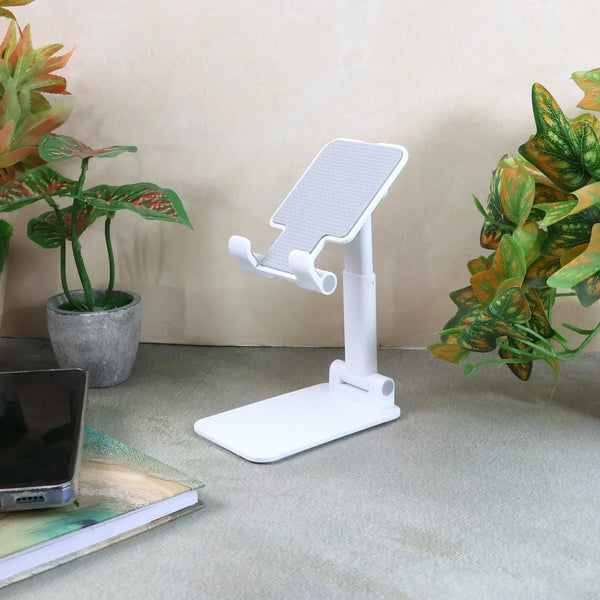 Adjustable Foldable Desktop Mobile Stand - (1 Pc) - justgrabit.in | Just Grab It