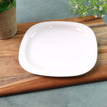 Plastic Square Dinner / Serving Plate – 20 cm (1 Pc) - justgrabit.in | Just Grab It
