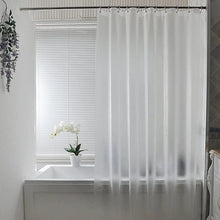 Waterproof Anti - Mildew Frosted Shower Curtain (Standard Fit / 51×79 Inch) - justgrabit.in | Just Grab It