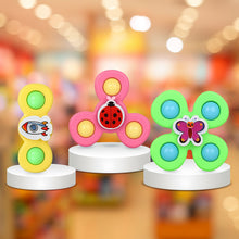 Colour Baby Spinner Toy Set – Suction Cup Sensory Spin Toys (3 Pc Set) - justgrabit.in | Just Grab It