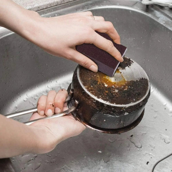 Multipurpose Kitchen Cleaning Sponge Scrub Block (7 x 7 Cm / 1 Pc) - justgrabit.in | Just Grab It