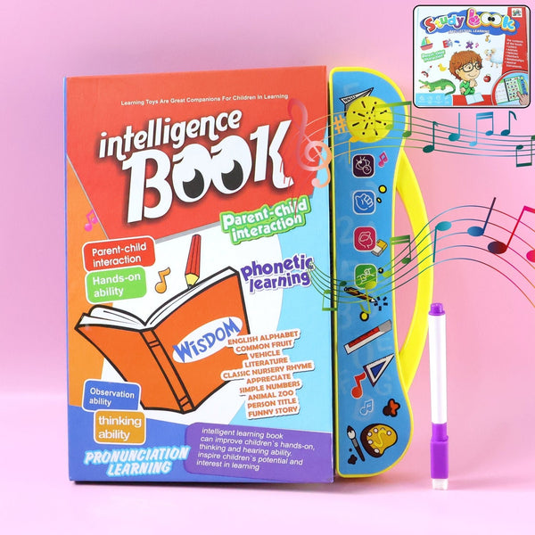 Interactive Intelligence Learning Book with Sound & Phonics (1 Set) - justgrabit.in | Just Grab It