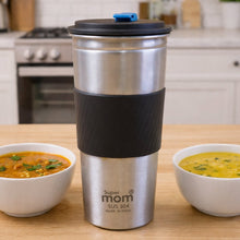 Supermom Stainless Steel Sip Mate Travel Tumbler (Approx. 500 ml) - justgrabit.in | Just Grab It