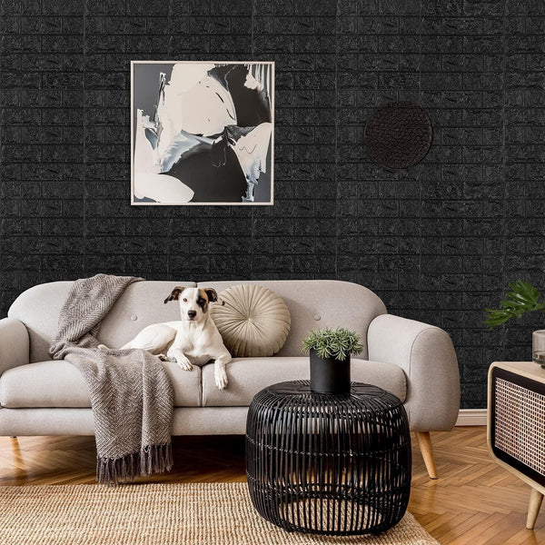 Wallpaper 3D Foam Wallpaper Sticker Panels (76 x 70 Cm / 1 Pc) - justgrabit.in | Just Grab It