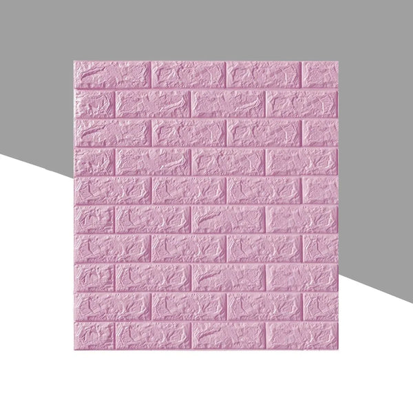 Wallpaper 3D Foam Wallpaper Sticker Panels (70 x 76 Cm / 1 Pc) - justgrabit.in | Just Grab It
