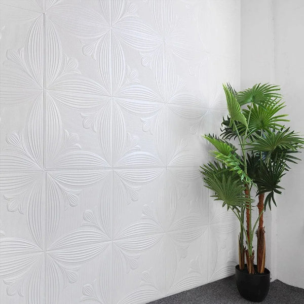 Wallpaper 3D Foam Wallpaper Sticker Panels (70 x 70 Cm / 1 Pc) - justgrabit.in | Just Grab It
