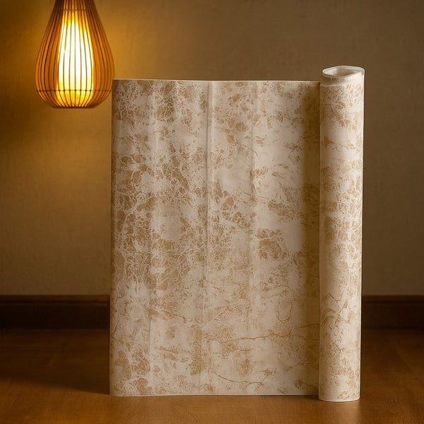 Self - Adhesive Waterproof Wallpaper Roll 45 cm x 1 m - (1 Pc) - justgrabit.in | Just Grab It