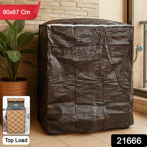 Top Load Washing Machine Protective Cover (90×67 cm, 1 Pc) - justgrabit.in | Just Grab It