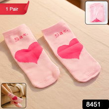 Cute Heart Print Ankle - Length Socks (1 Pair) - justgrabit.in | Just Grab It