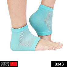 Heel Pain Relief Silicone Gel Heel Socks (Multicolor) - Justgrabit Inc.