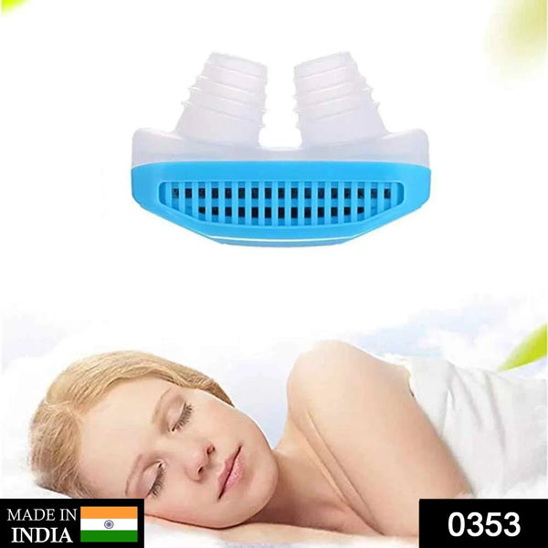 2 in 1 Anti Snoring and Air Purifier Nose Clip for Prevent Snoring and Comfortable Sleep - Justgrabit Inc.