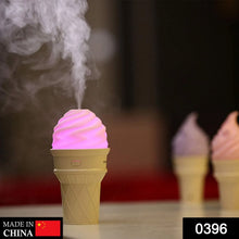 Ice Cream Design LED Humidifier for Freshening Air & Fragrance (Multicoloured) - Justgrabit Inc.