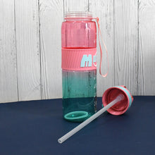 Plastic Water Bottle With Strap and Straw (1000 ML) - justgrabit.in | Just Grab It