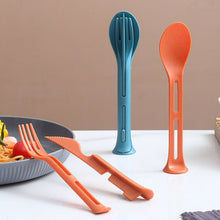 3 in 1 Reusable Spoon, Knife Forks Tableware, Spoon (3 Pcs Set) - justgrabit.in | Just Grab It