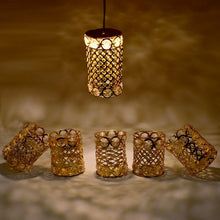 Antique Golden Jhoomer Chandelier – Diwali & Christmas Decor (1 Pc) - Justgrabit Inc.