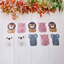 Wall Mounted Cartoon Hooks Self Adhesive Hooks (10 Pcs Set) - justgrabit.in | Just Grab It